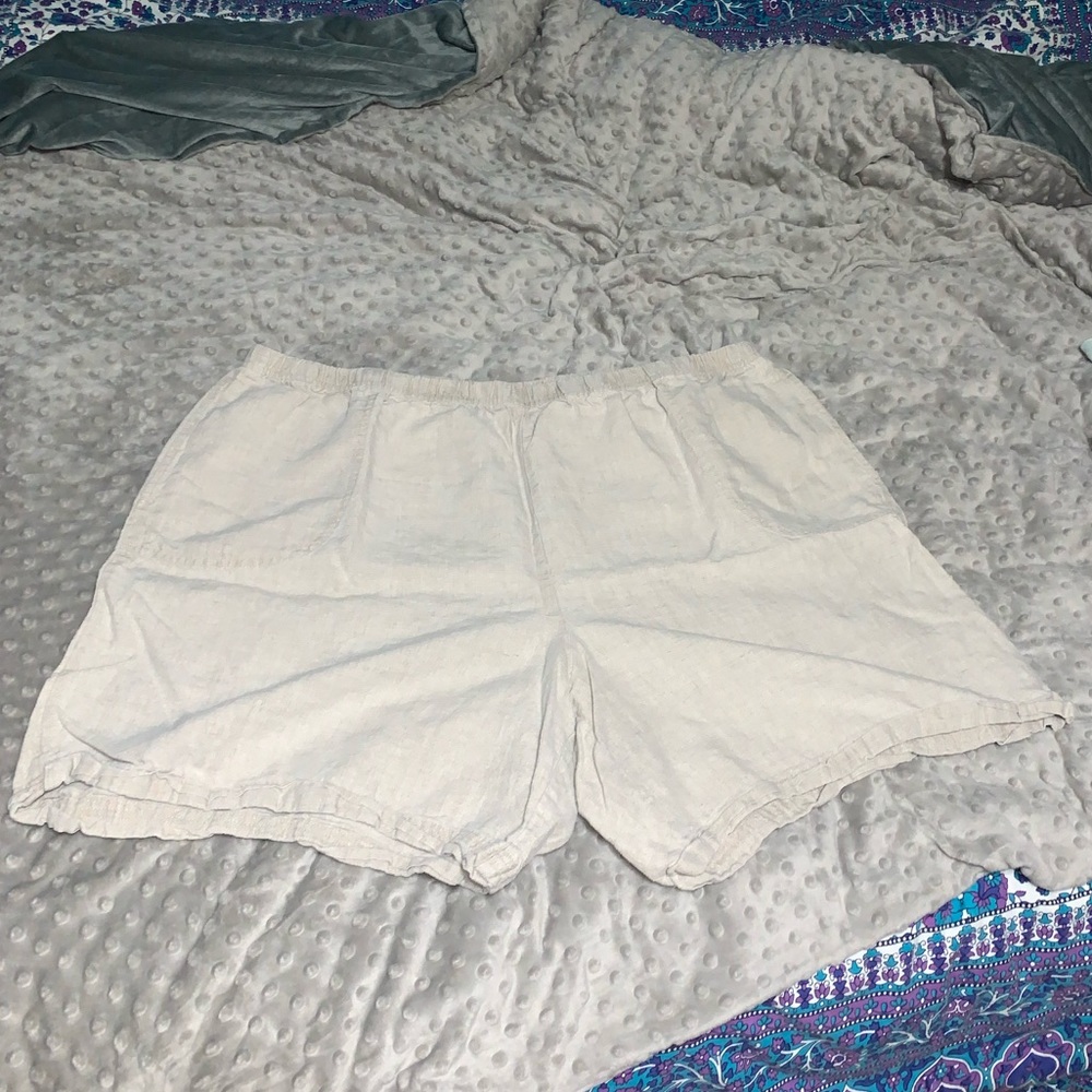 J Jill linen shorts 3XL